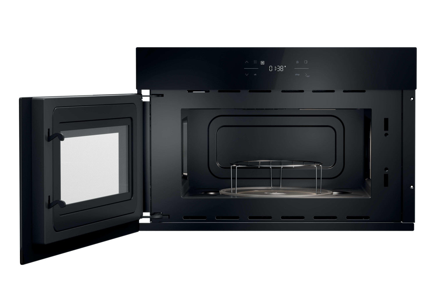 Candy CA38SMBF7XS Nero Microonde con grill Da incasso 24 L 750 W