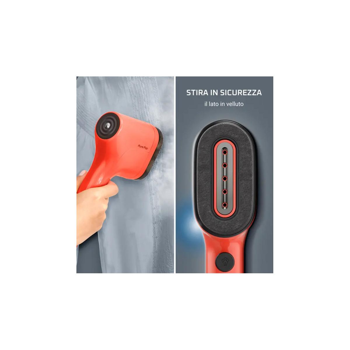 Rowenta Pure Pop DR2022 Vapore per indumenti portatile Corallo