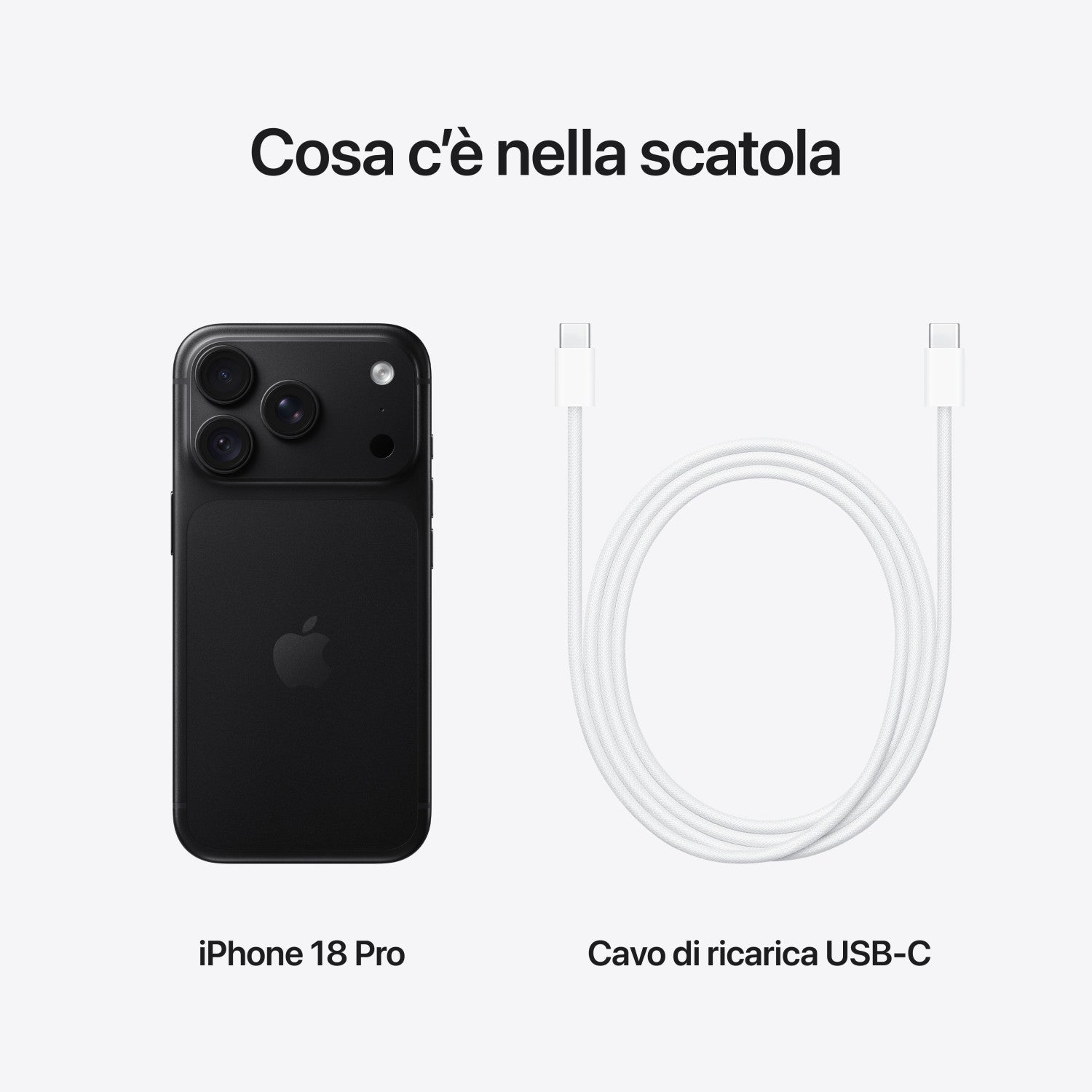 Apple iPhone 18 Pro 256GB Nero
