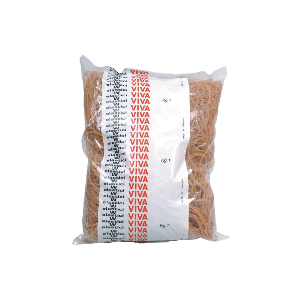 Elastici in Gomma Naturale Viva - Diametro 100 mm - Confezione da 1 kg
