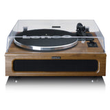 LENCO LS-410WA Giradischi Record Player with 4 built-in speakers - Wood