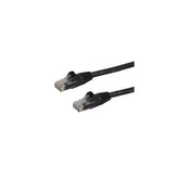 StarTech.com Cavo patch antigroviglio UTP RJ45 Cat6 Gigabit 15 m nero - Cavo patch 15 m