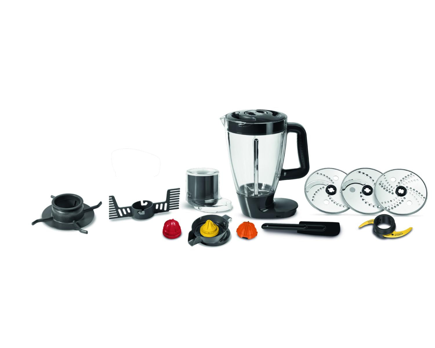 Moulinex FP825 Robot da Cucina Double Force 3L Multifunazione Grigio