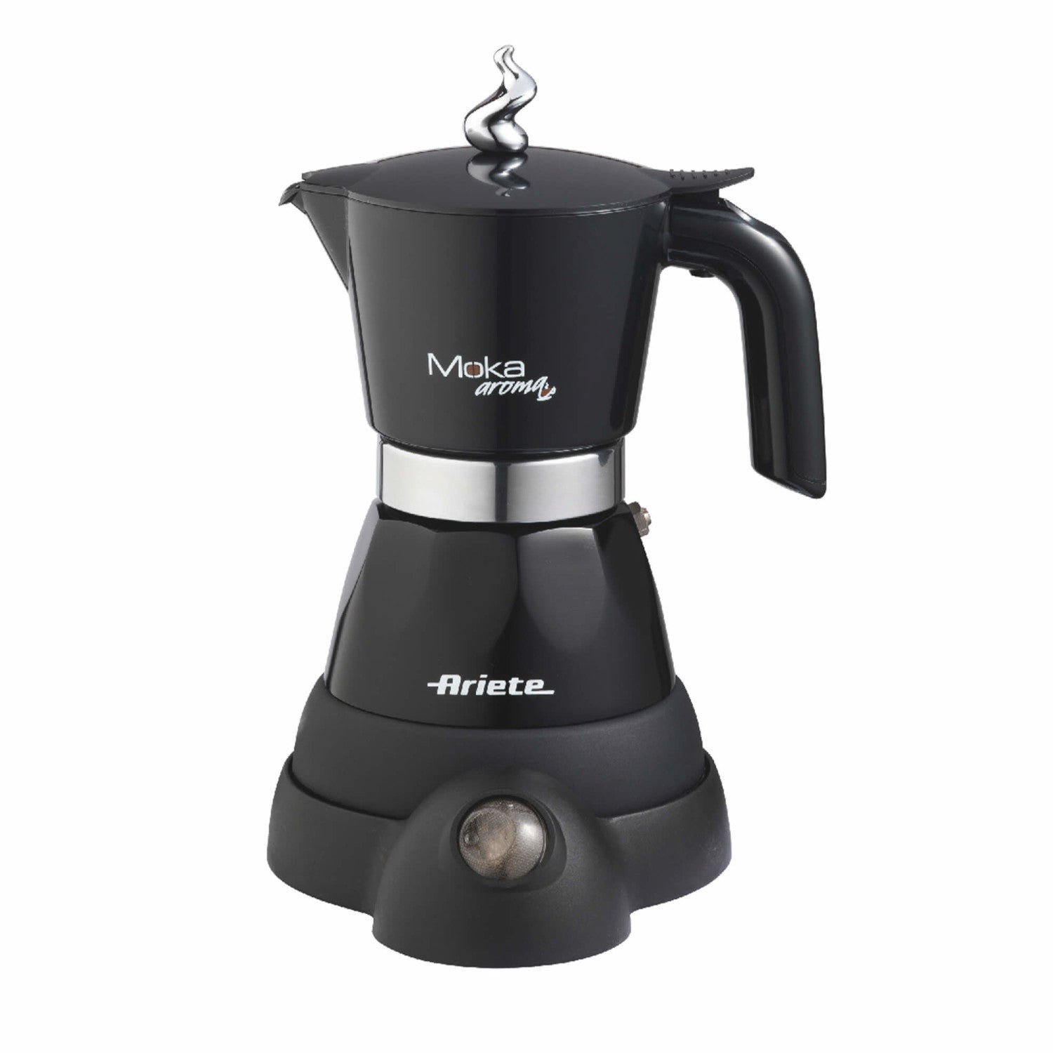 Ariete 1358 Moka Aroma Elettrica 400W Caffettiera Nero