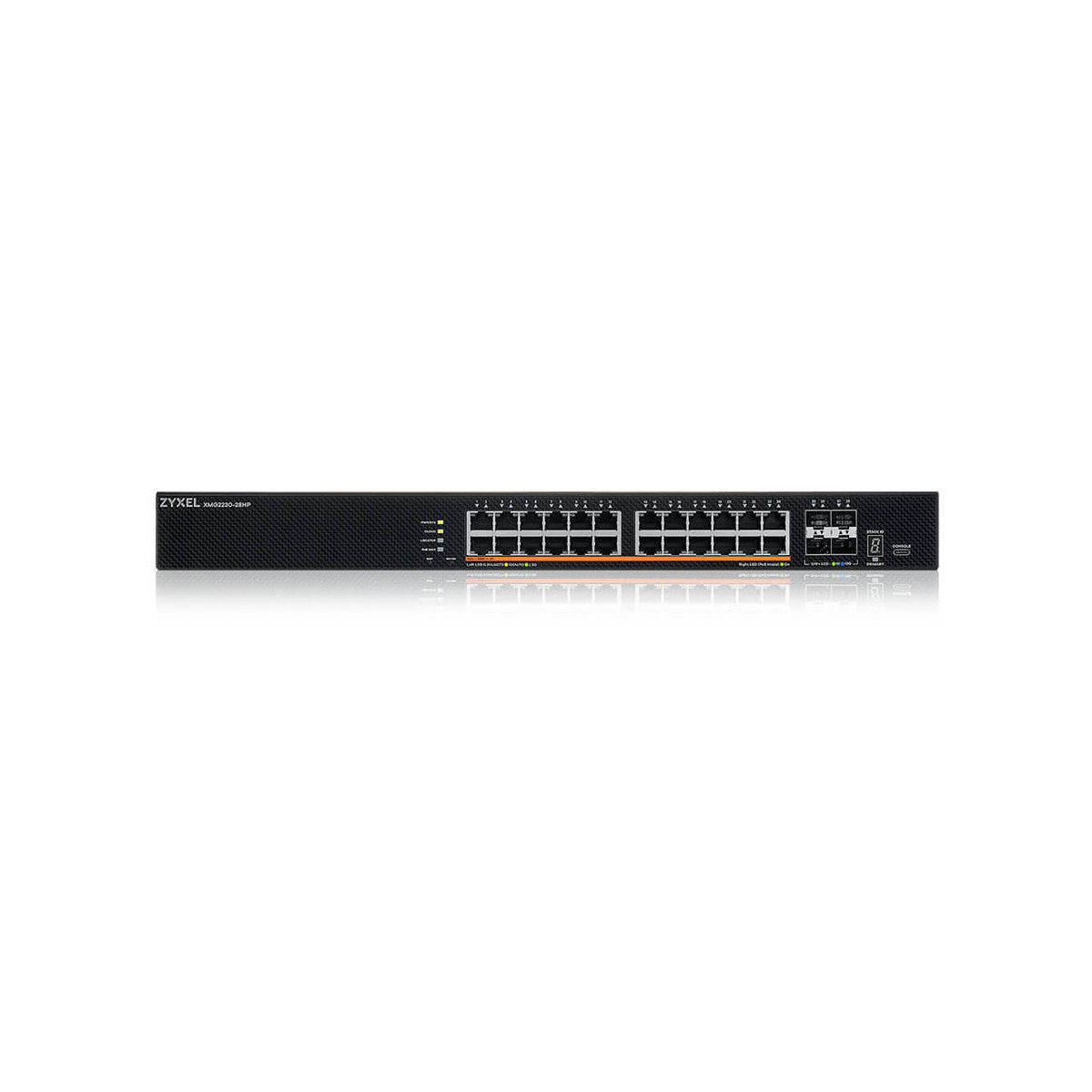 Zyxel XMG2230-28HP Gestito L2/L3 2.5G Ethernet (100/1000/2500) Supporto Power over Ethernet (PoE) 1U Nero