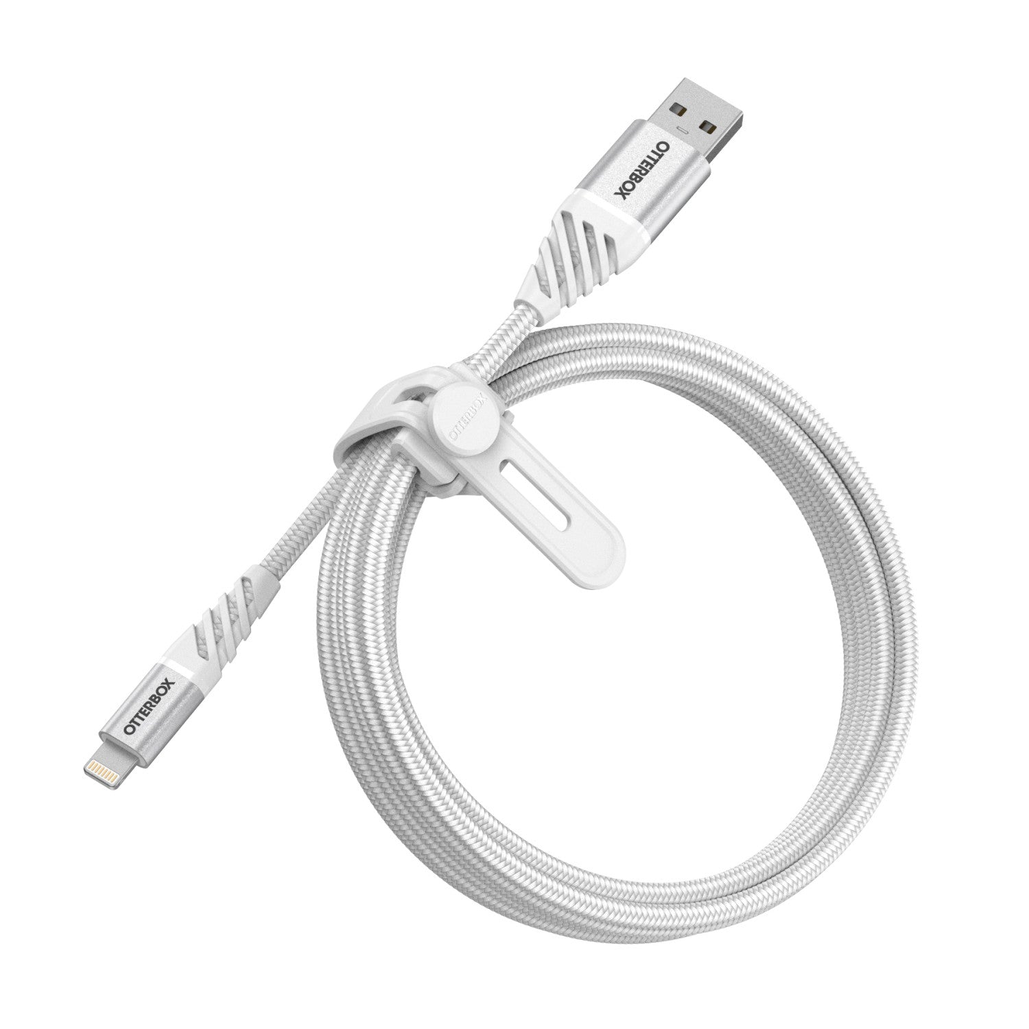 OtterBox Premium Cable USB A-Lightning 2M, Cloud Sky White