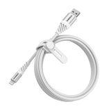OtterBox Premium Cable USB A-Lightning 2M, Cloud Sky White