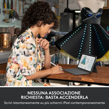 Logitech Crayon Penna Pencil Touchscreen per Apple Ipad Argento