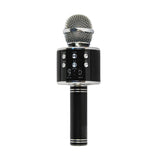 Xtreme Microfono per karaoke Hollywood Nero Argento