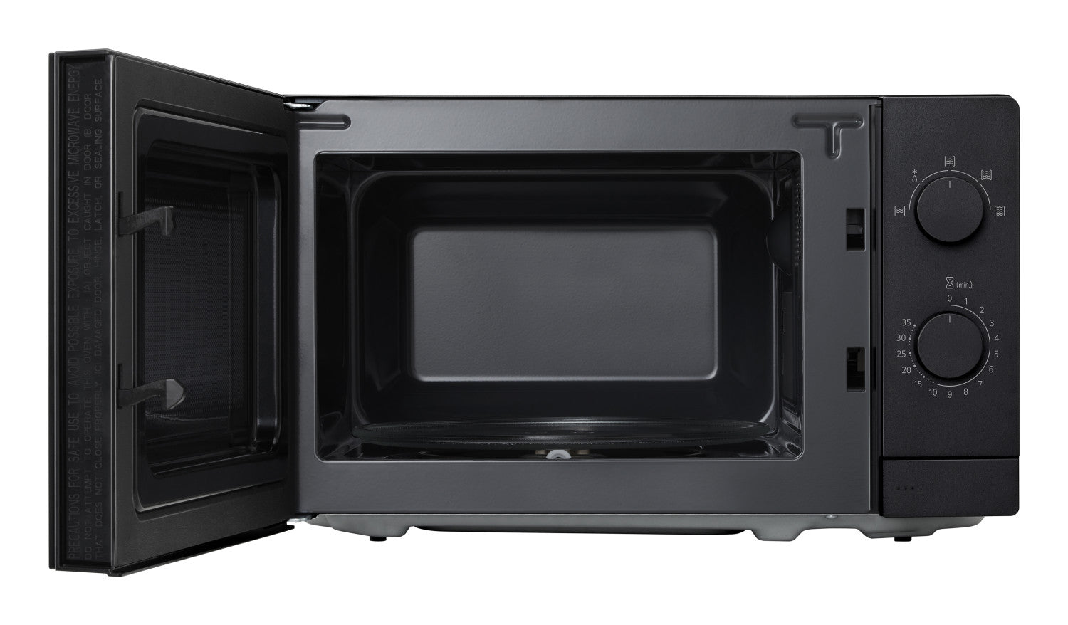 LG MS2082F forno a microonde Nero Solo microonde Superficie piana 20 L 700 W
