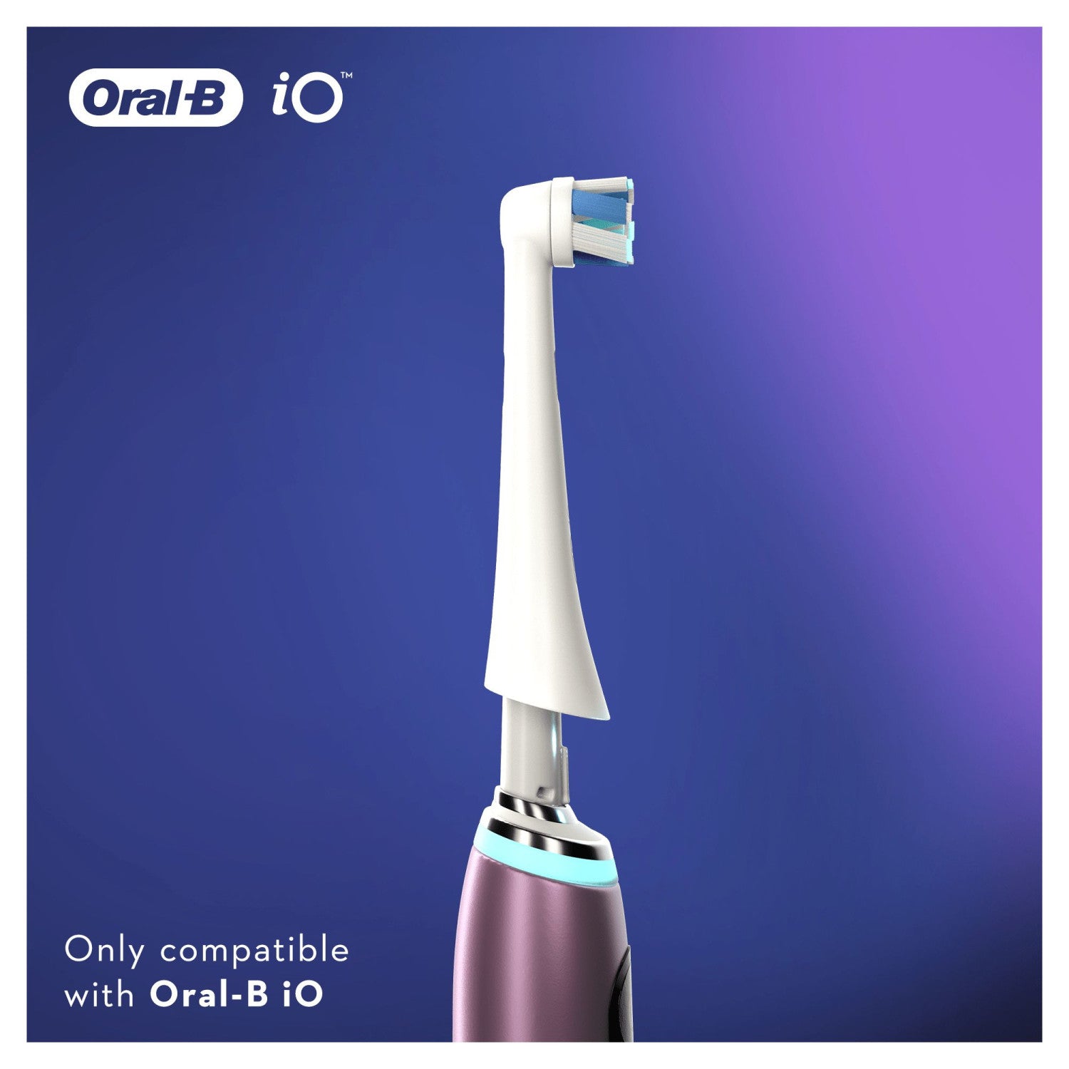 Oral-B 80335621 Testina di Ricambio per Spazzolino Elettrico 2 Pezzi Bianco