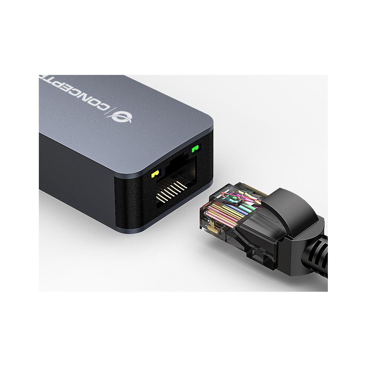 Conceptronic ABBY12G scheda di rete e adattatore Ethernet 2500 Mbit/s
