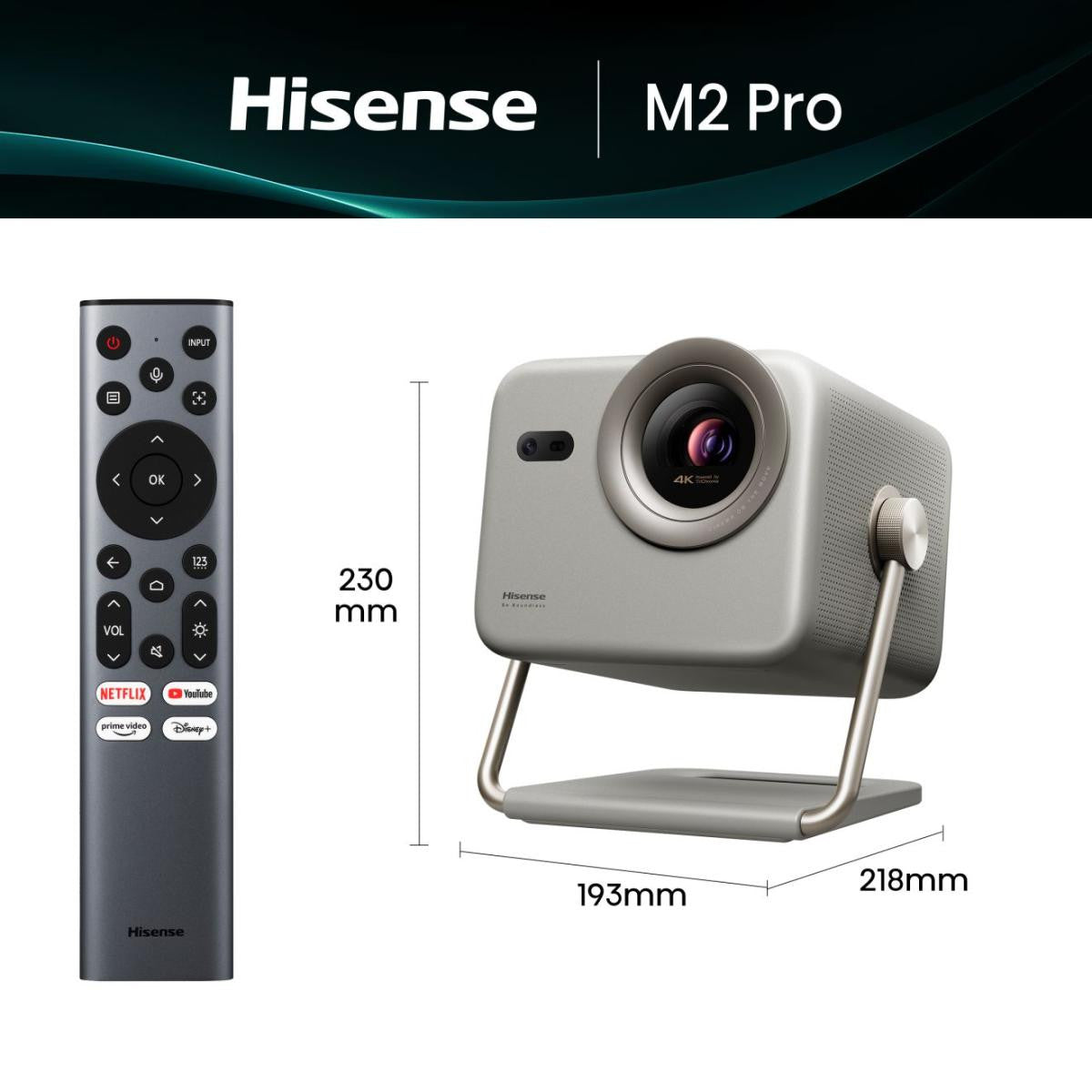 Hisense M2 Pro UHD 4K (3840x2160) Compatibilità 3D Grigio