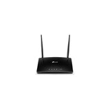 Tp-Link Tl-Mr100 Router Wi-Fi 4 Single-Band 2,4 Ghz 300 Mbps 4G Slot Sim Nero
