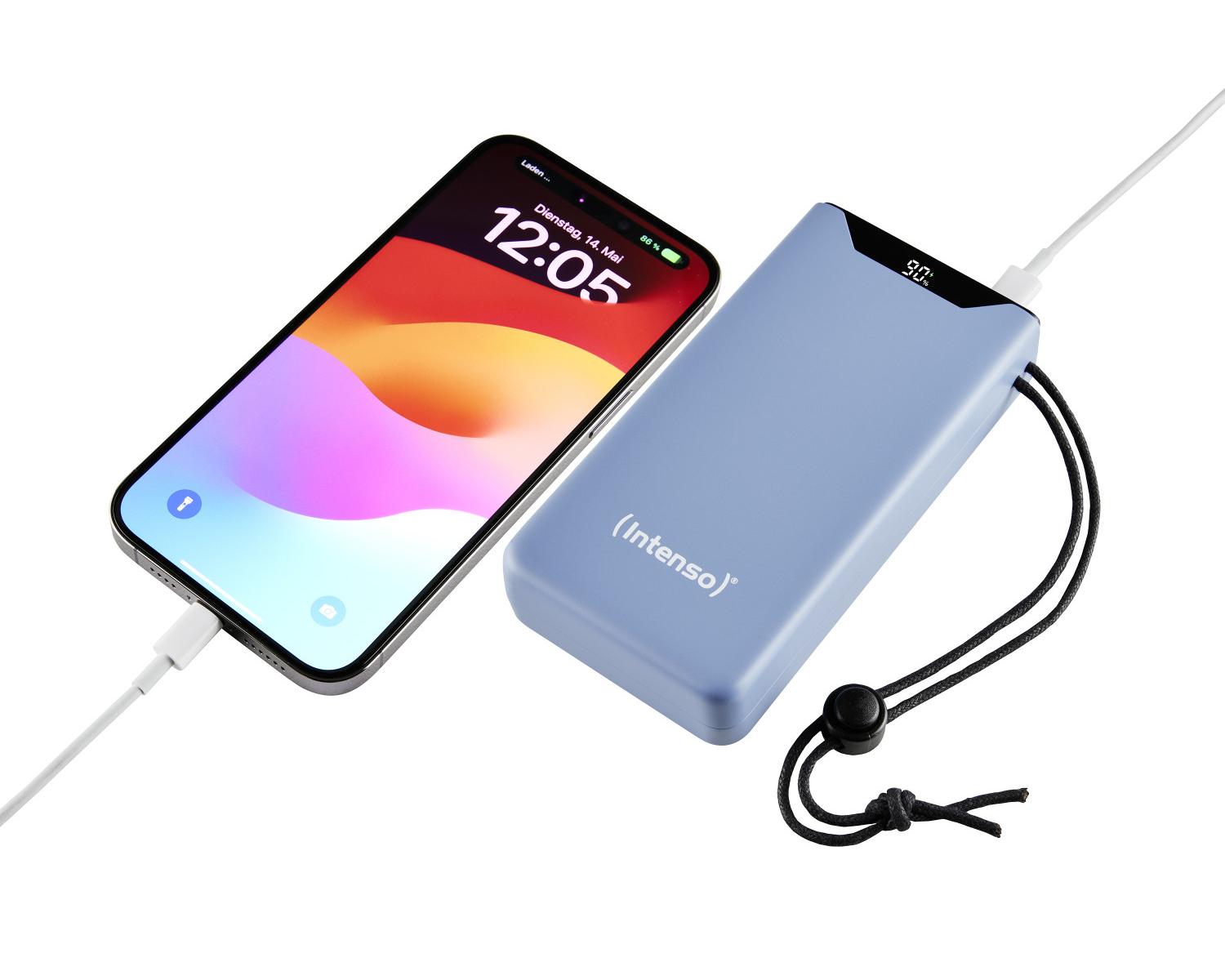 Intenso 7332055 batteria portatile Polimeri di litio (LiPo) 20000 mAh Blu