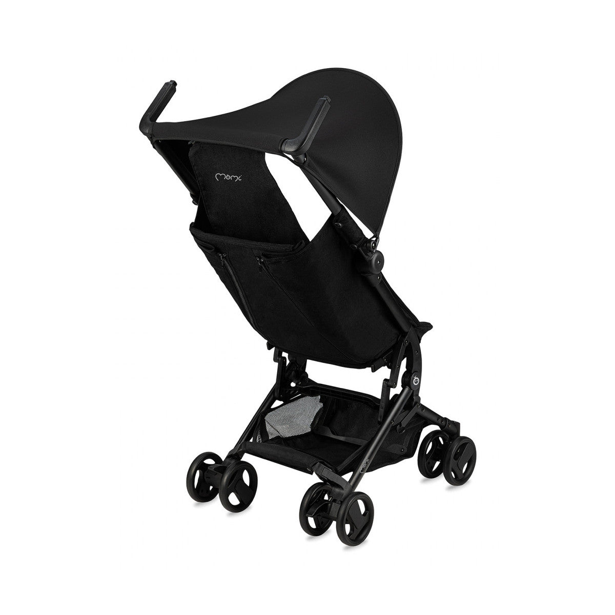 MoMi Grace Passeggino con set da viaggio 1 seduta Nero