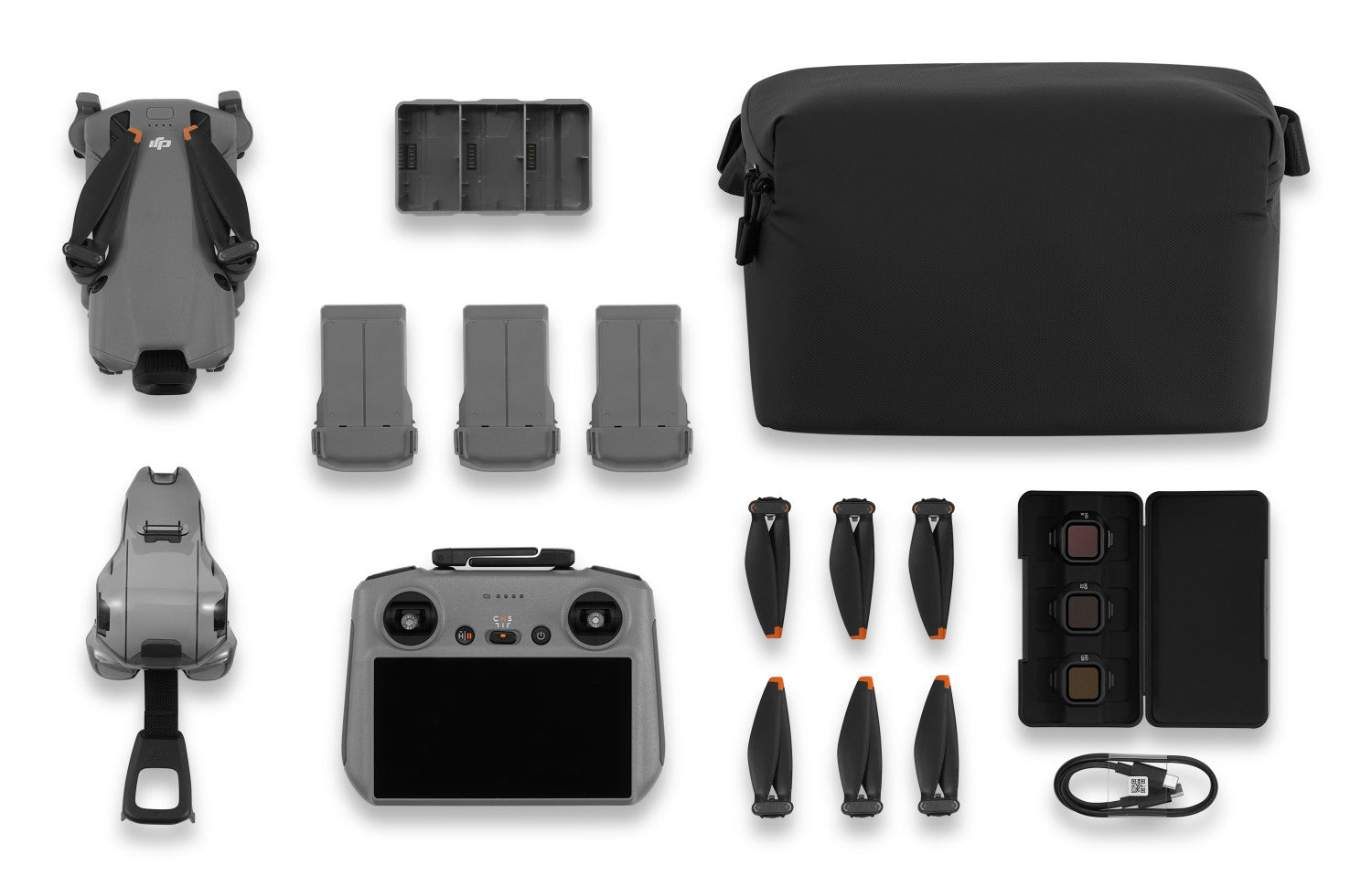 DJI MINI 5 PRO FLY MORE COMBO ( RC 2) 4 rotori Quadrirotore 50 MP 3840 x 2160 Pixel 2788 mAh Nero, Grigio