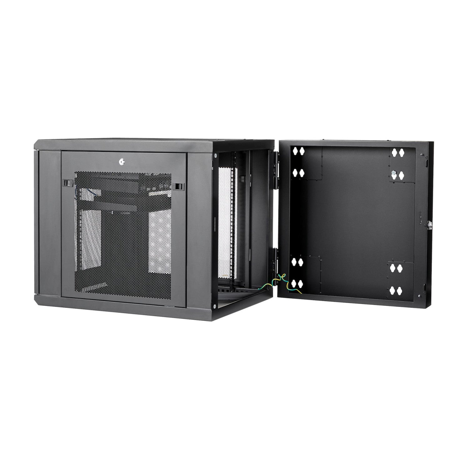 StarTech.com RK1232WALHM rack Da parete Nero