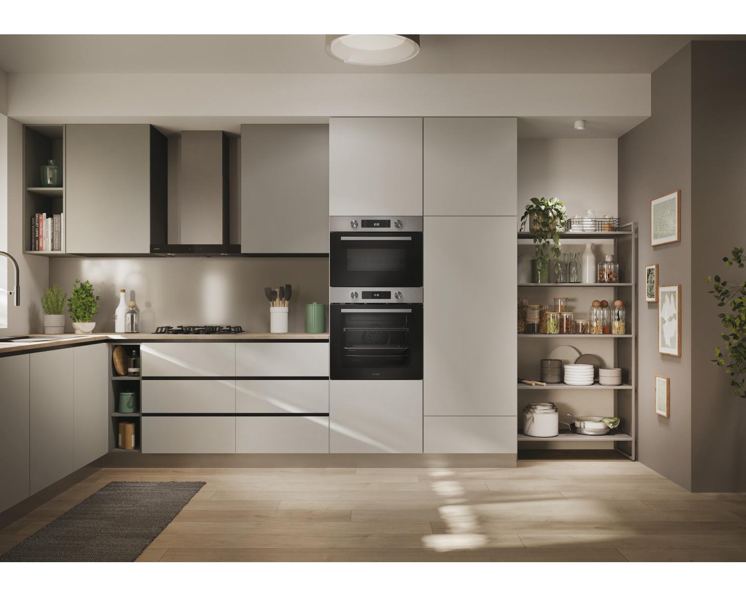 Candy CA6 N5B3EYTX Forno 78 L A Nero Acciaio Inossidabile