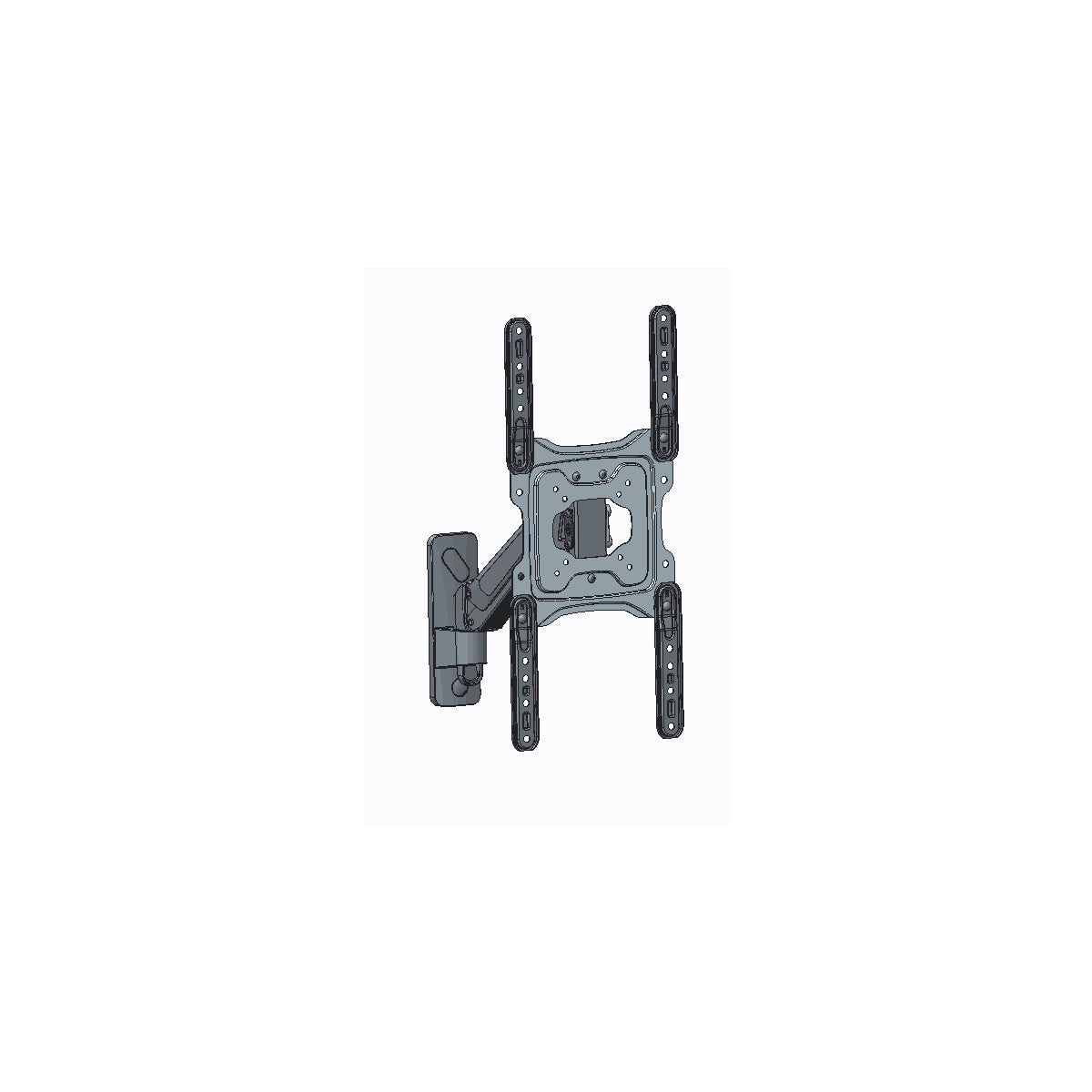 LINK Braccio A Muro A 3 Snodi Per Tv Fino A 25 Kg, 50" Fino A Vesa 400X400