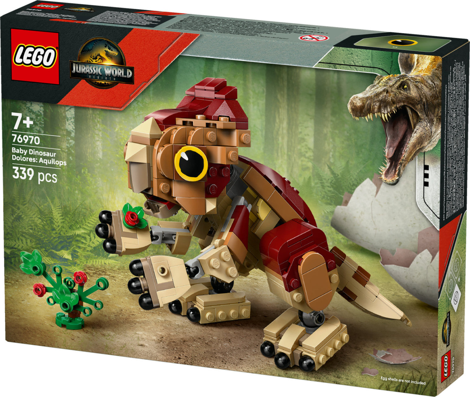 LEGO Jurassic World Dinosauro Cucciolo Dolores: Aquilops 76970