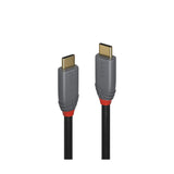 Lindy 36901 cavo USB 1 m USB C Nero, Grigio