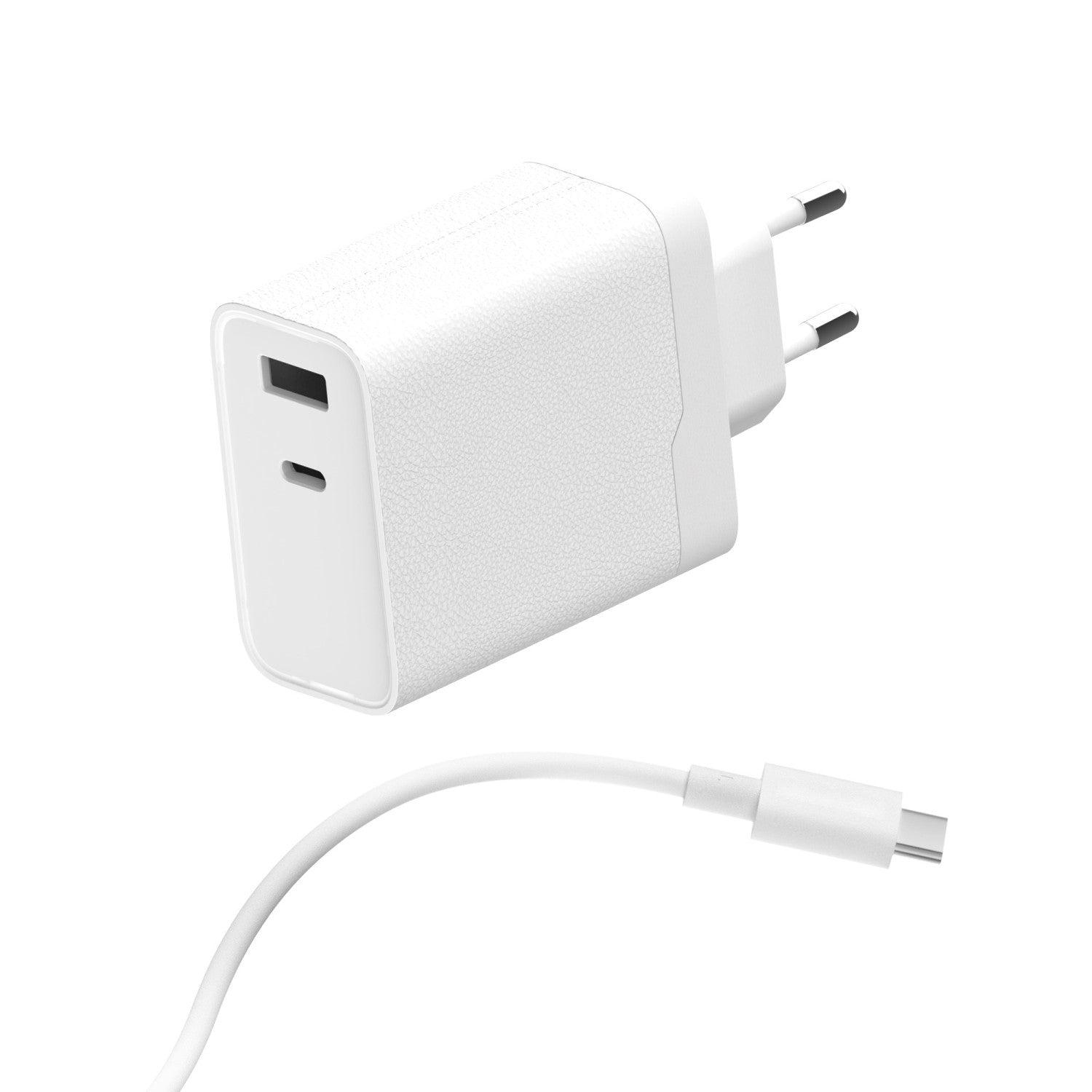 OPPO SUPERVOOC 120W Dual Ports GaN Power Adapter Kit White