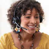 POLY Cuffie Voyager 4320 USB-C dongle BT700 supporto per ricarica