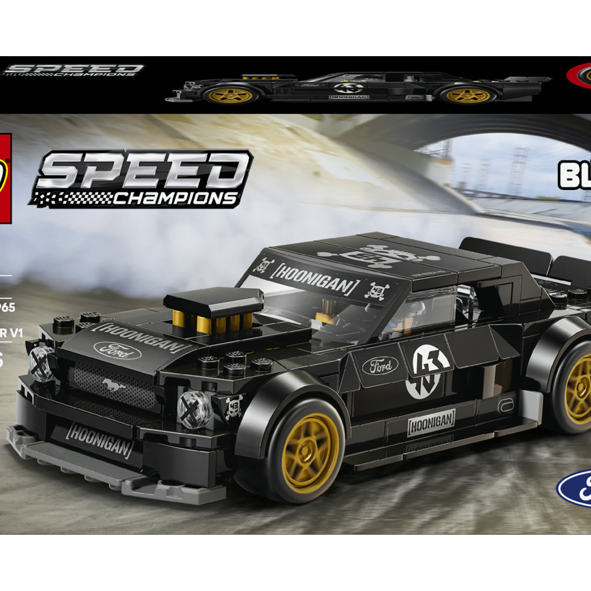 Lego Speed Champions 77262 Ford Mustang '65 Hoonicorn V1 Di Ken Block, Macchina Giocattolo Con Minifigure, Regalo Bambini 9