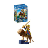 Playmobil Knights Leone con Cavaliere Dorato Set da Combattimento 72212