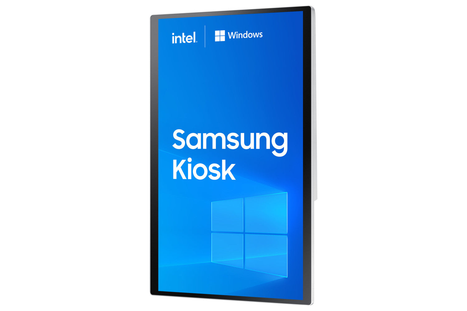 Samsung KM24C-3 Design chiosco 61 cm (24") LED 250 cd/m² Full HD Bianco Touch screen Processore integrato Windows 10 IoT Enterprise 16/7