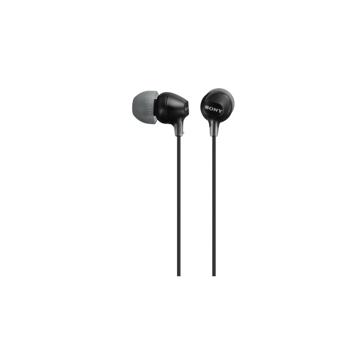 Cuffie Auricolari Sony MDR-EX15AP In Ear Headset con Microfono Nero