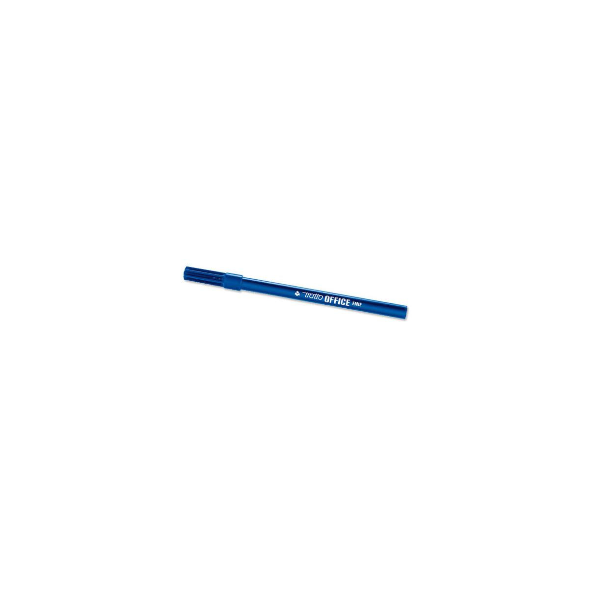 Tratto Office Fine marcatore Blu 12 pz