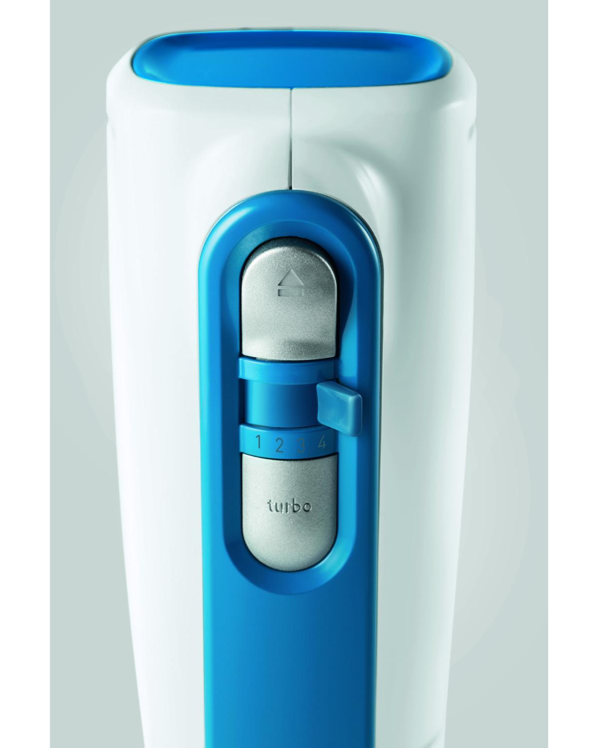 Sbattitore Manuale Beko HMM5400W Elettrico Quattro Velocita' Funzione Turbo Blu Bianco 425 W