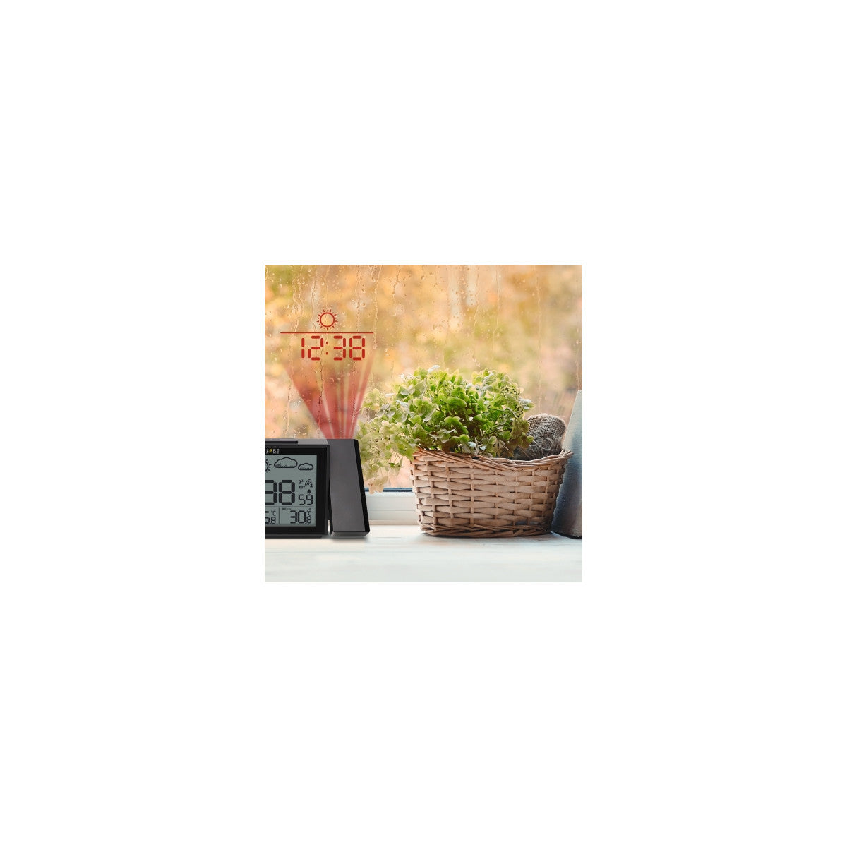 Explore Scientific RPW3009 Sveglia digitale Nero Venduto come Grado B 4007922067599