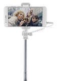 Cellularline Total View - Universale Asta per selfie con specchio girevole