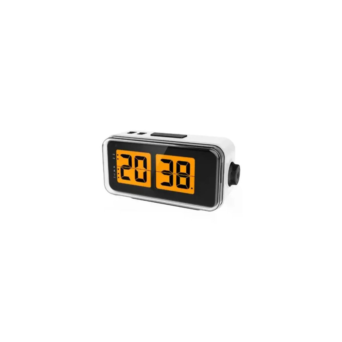 Lowell Orologio Casetta Sveglia Digitale A Led Giallo