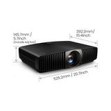BenQ W5800 videoproiettore Proiettore a raggio standard 2600 ANSI lumen DLP UHD 4K (3840x2160) Compatibilità 3D Nero