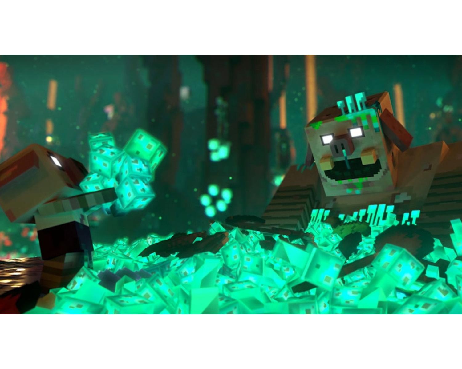 Nintendo Minecraft Legends Deluxe Edition Cinese semplificato Tedesca DUT Inglese ESP Francese ITA Giapponese Coreano Portoghese Russo Nintendo Switch