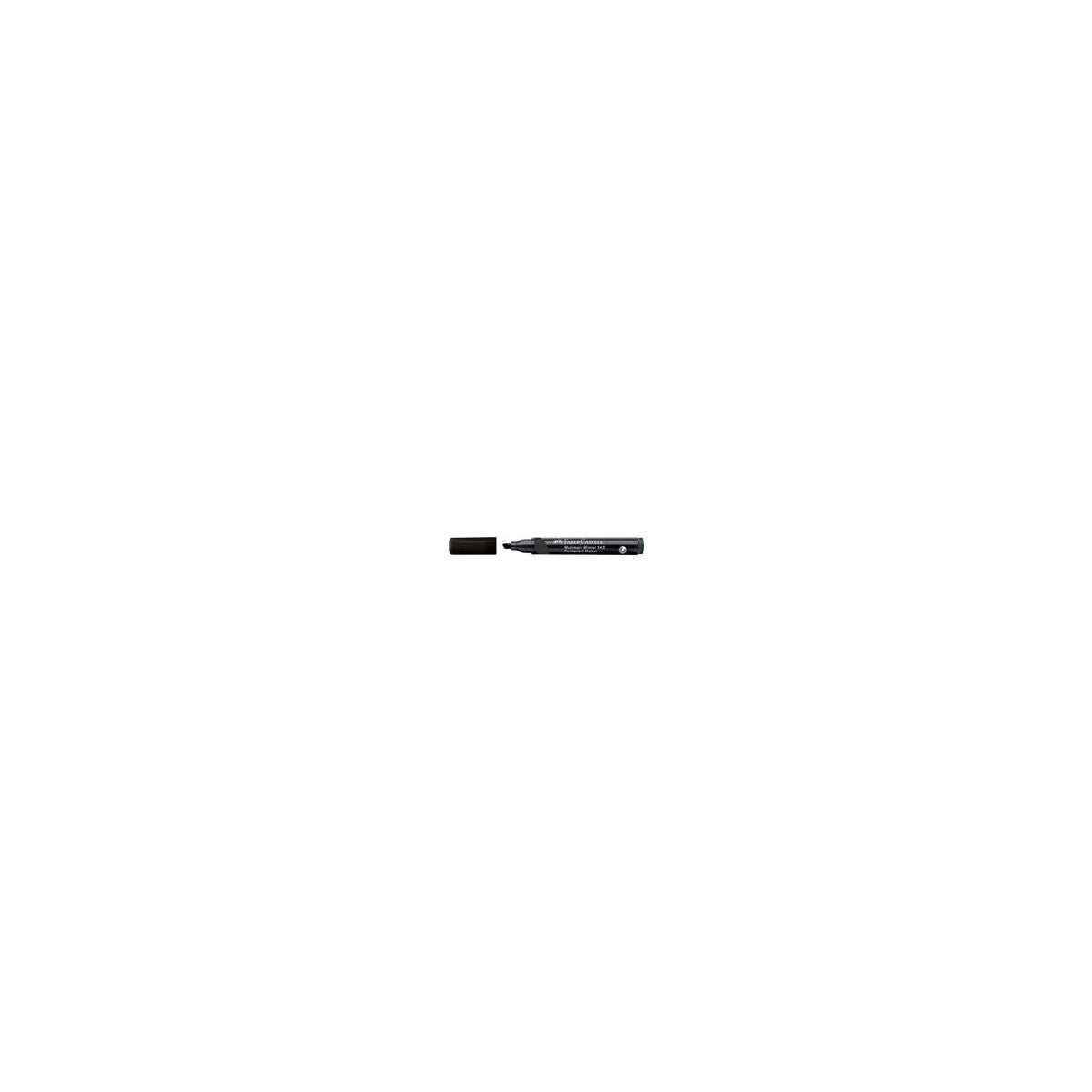Faber-Castell 153199 marcatore permanente Punta smussata Nero