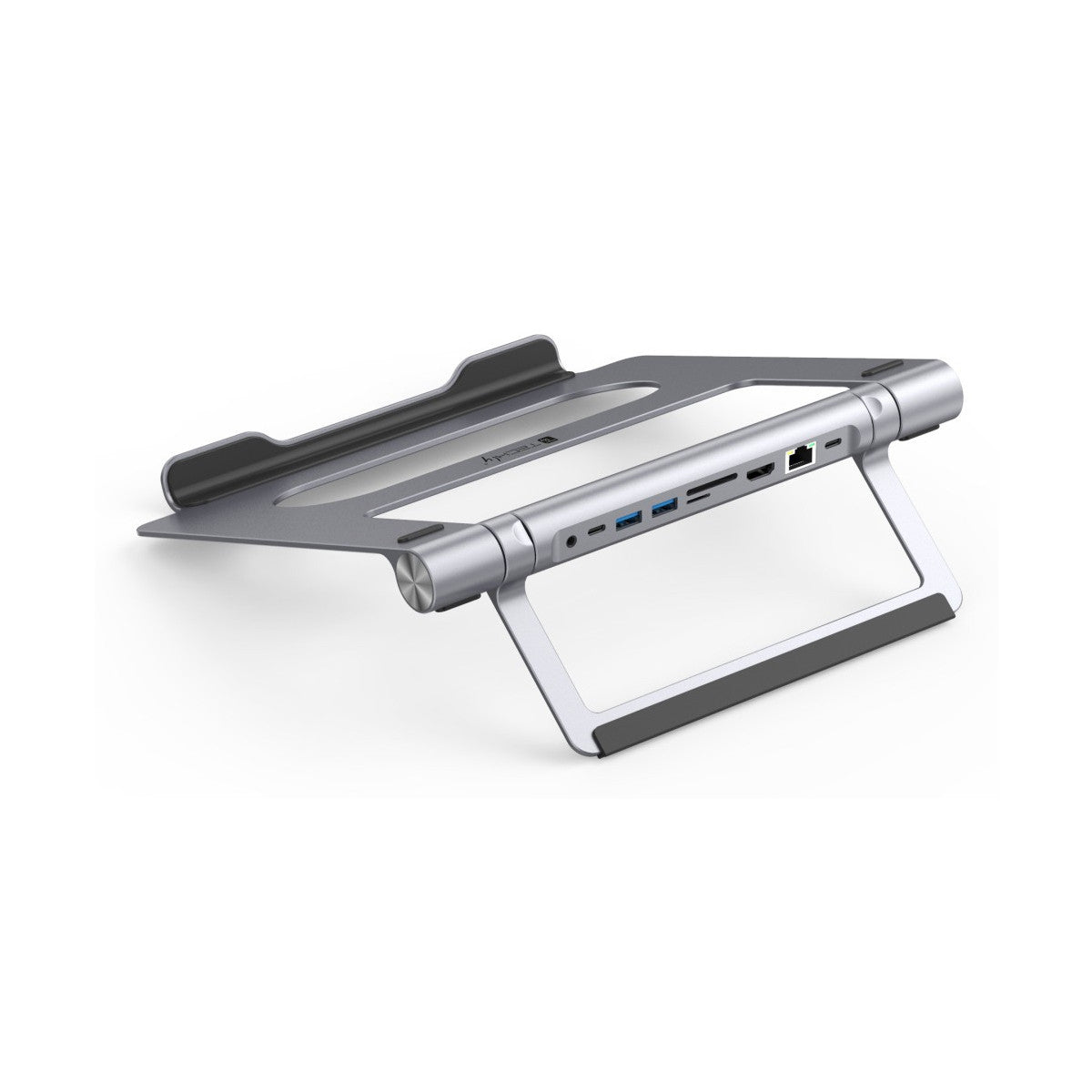 Techly Docking Station USB-C 9 in 1 Hub USB3.1 Stand per Notebook Pieghevole