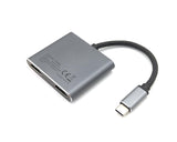 Equip 133484 replicatore di porte e docking station per laptop USB 3.2 Gen 1 (3.1 Gen 1) Type-C Argento