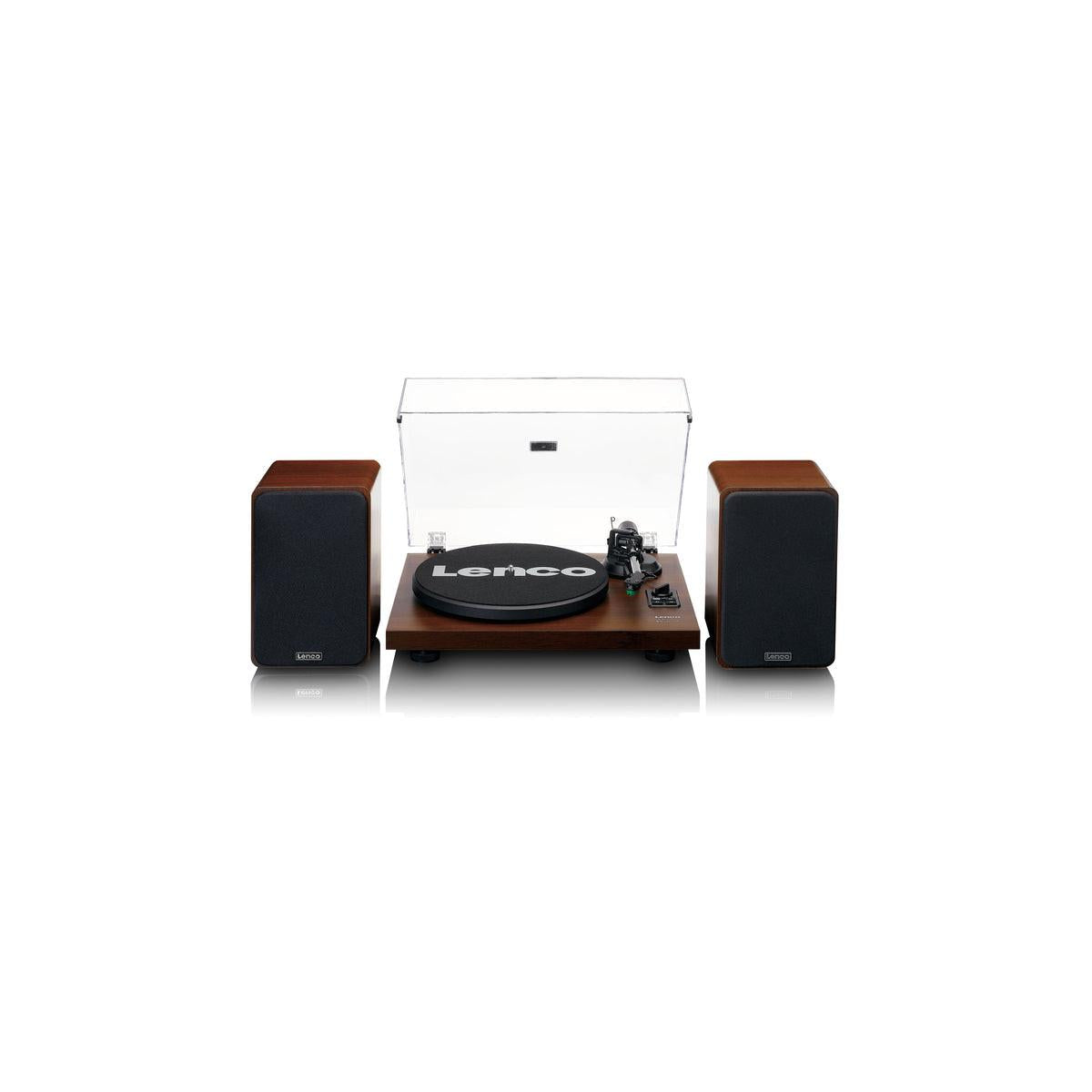 Lenco LS 600WA piatto audio Giradischi con trasmissione a cinghia Nero. Legno Manuale