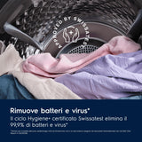 Electrolux EW7H4E10BY asciugatrice Libera installazione Caricamento frontale 10 kg Bianco