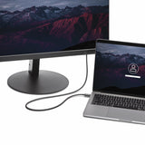 StarTech.com Cavo Thunderbolt 3 da 2m, 20Gbps, 100W PD, 4K, Certificato Thunderbolt, Compatibile con Thunderbolt 4/USB 3.2/DP Alt Mode/USB4