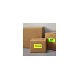 Tico LP4FG-210297 etichetta autoadesiva Rettangolo Permanente Giallo 70 pz