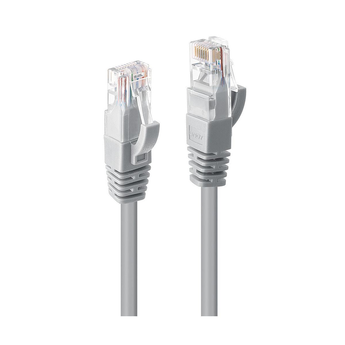 Lindy 48003 cavo di rete Grigio 2 m Cat6 U/UTP (UTP)