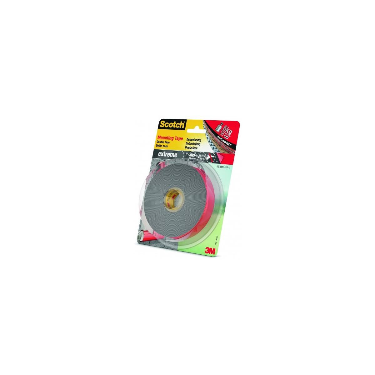 3M 40021950 nastro adesivo da cancelleria 5 m Grigio 1 pz