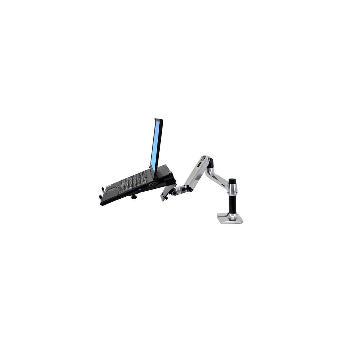 Ergotron LX Series Desk Mount LCD Arm Supporto Regolabile per Monitor da Scrivania Nero