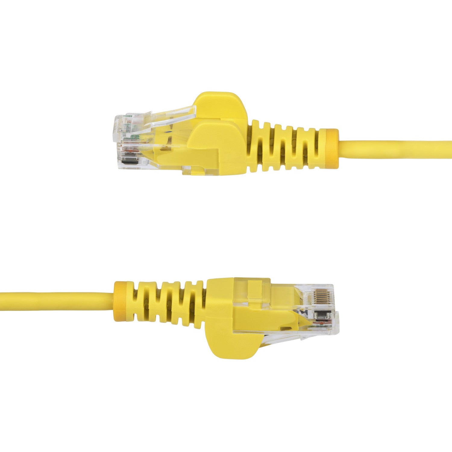 StarTech.com Cavo Ethernet CAT6 Giallo da 50cm; Patch UTP con Plug RJ45 Antigroviglio e Rilievi di Trazione, Cavo Lan Slim in Rame Puro 28AWG, Sottoposto a test Fluke